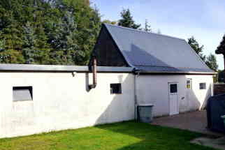 Anbau mit Garage