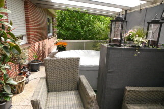 Terrasse, überdacht, Seite Terrasse, überdacht, Seite